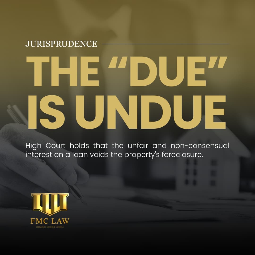 the due is undue